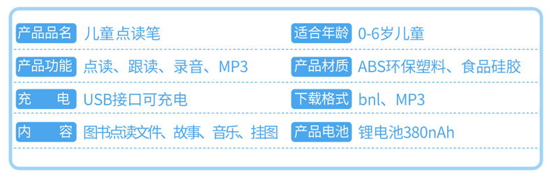 兒童點讀筆產品介紹